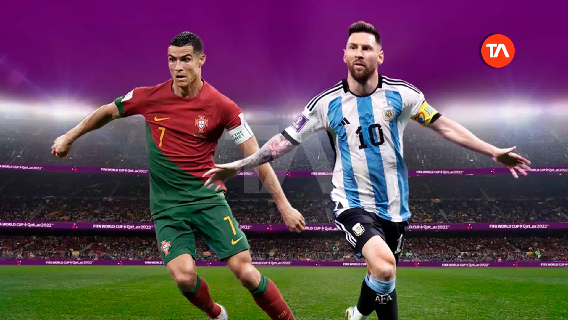 Poderia haver uma final entre Lionel Messi e Cristiano Ronaldo?
