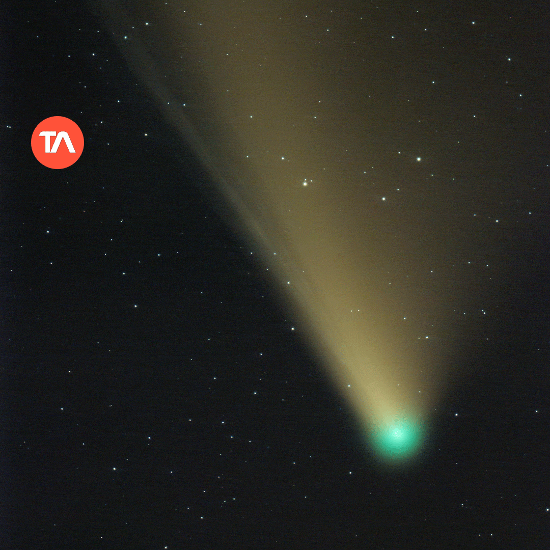 El cometa verde se podrá observar en Ecuador después de 50 mil años
