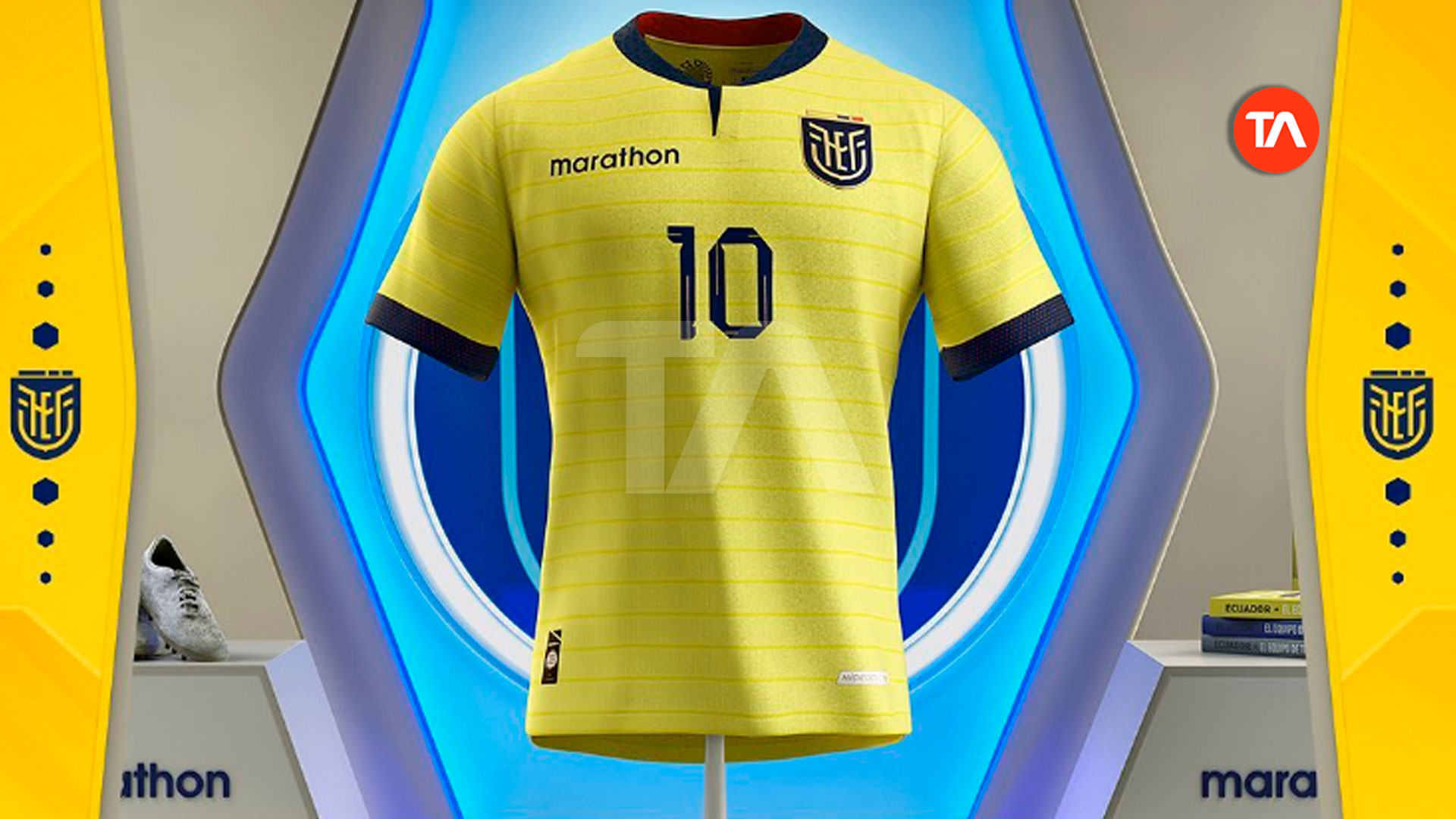 Así es la nueva camiseta que lucirá la Selección de Ecuador