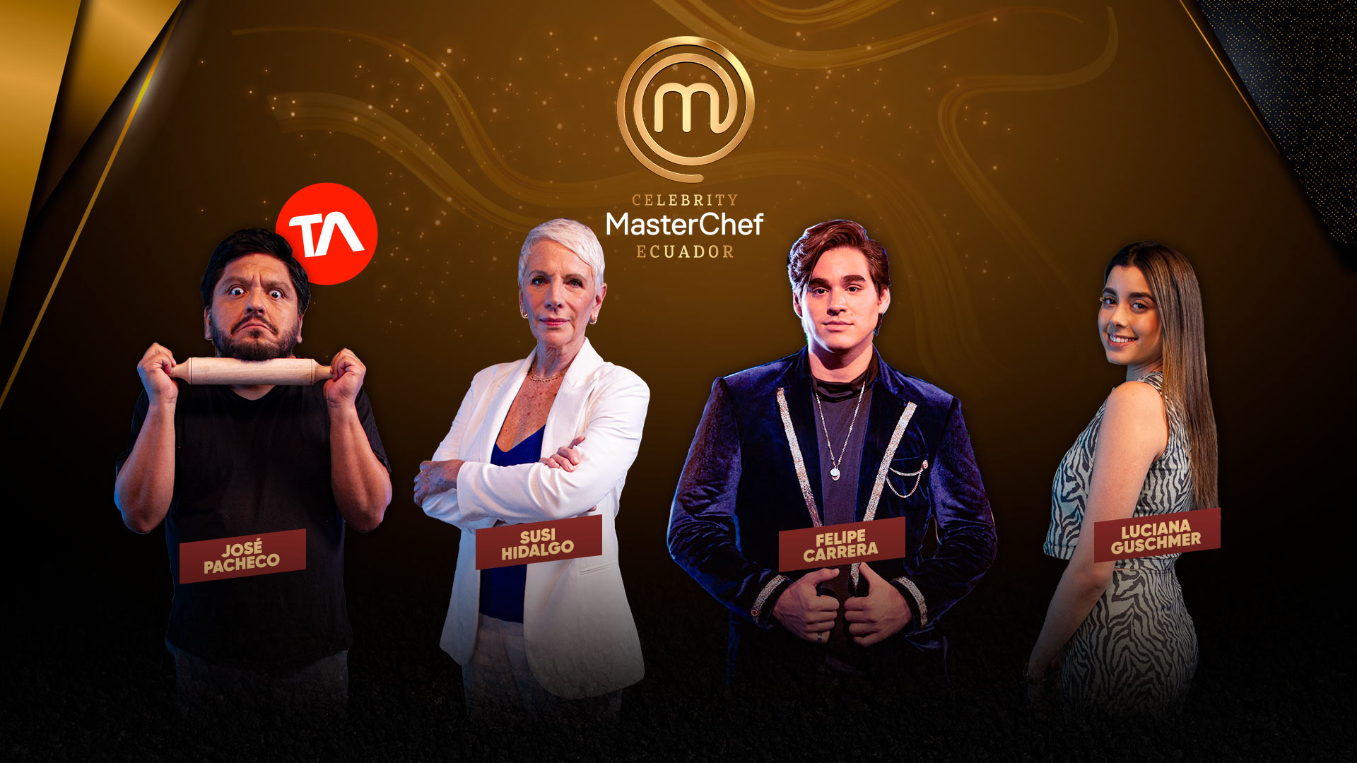 Felipe Carrera, José Pacheco, Susi Hidalgo y Luciana Guschmer nuevos