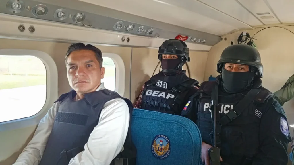 Trasladan a Wilman Terán a cárcel de máxima seguridad en Guayaquil